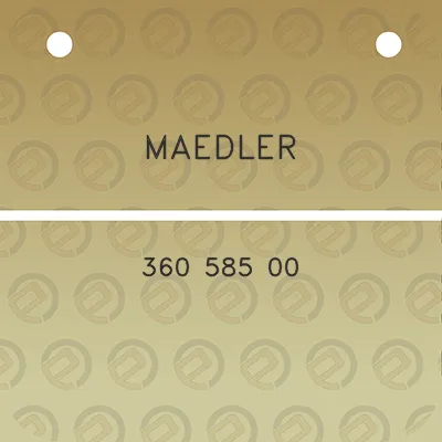 maedler-360-585-00