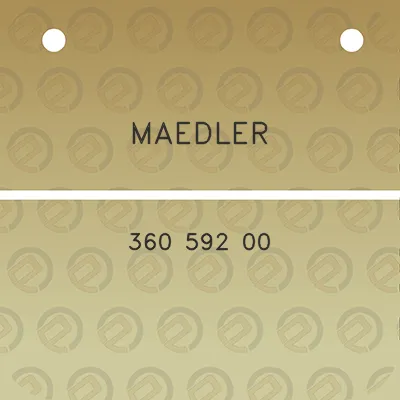 maedler-360-592-00