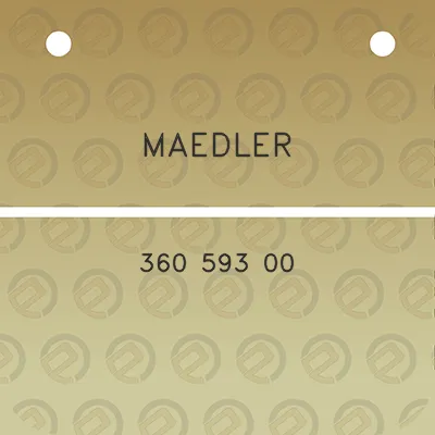 maedler-360-593-00