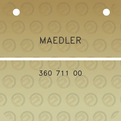 maedler-360-711-00