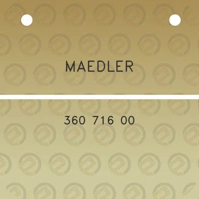 maedler-360-716-00