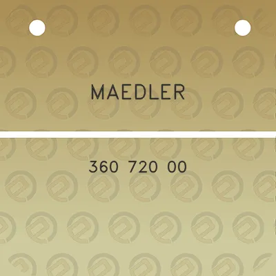 maedler-360-720-00