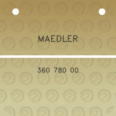 maedler-360-780-00