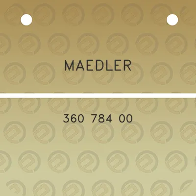 maedler-360-784-00