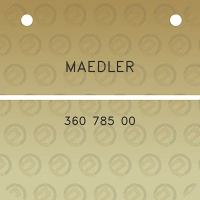 maedler-360-785-00