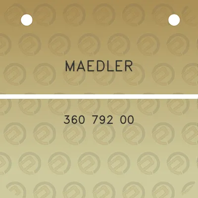 maedler-360-792-00