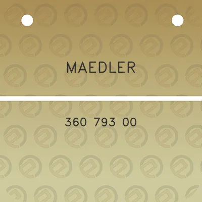 maedler-360-793-00