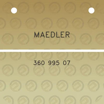 maedler-360-995-07