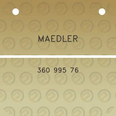 maedler-360-995-76