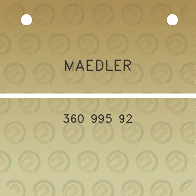 maedler-360-995-92