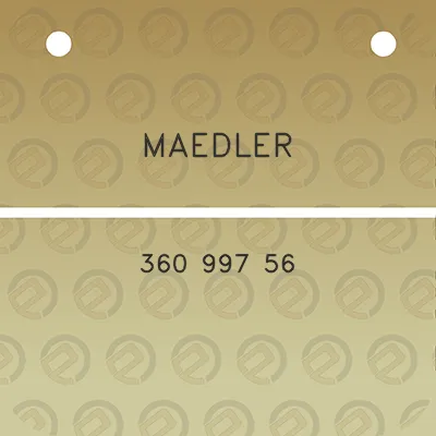 maedler-360-997-56