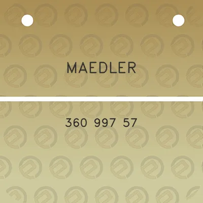 maedler-360-997-57