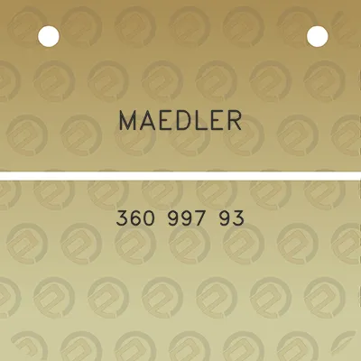 maedler-360-997-93