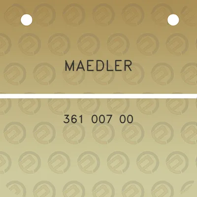 maedler-361-007-00