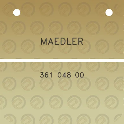 maedler-361-048-00