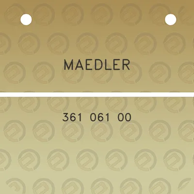 maedler-361-061-00