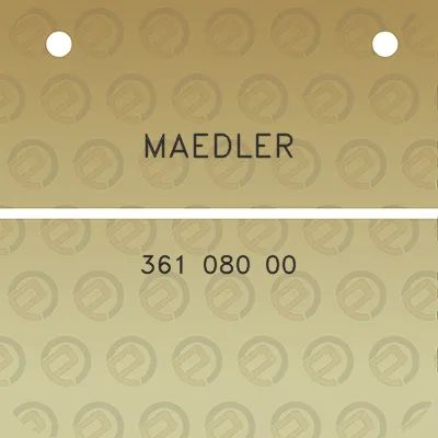 maedler-361-080-00