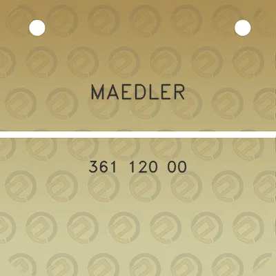 maedler-361-120-00