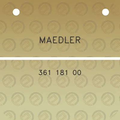 maedler-361-181-00