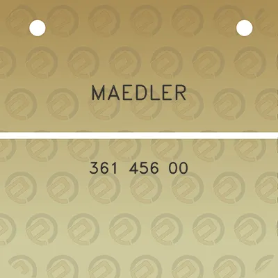 maedler-361-456-00