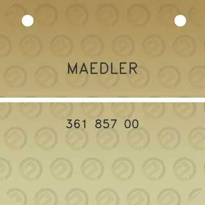 maedler-361-857-00