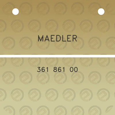 maedler-361-861-00