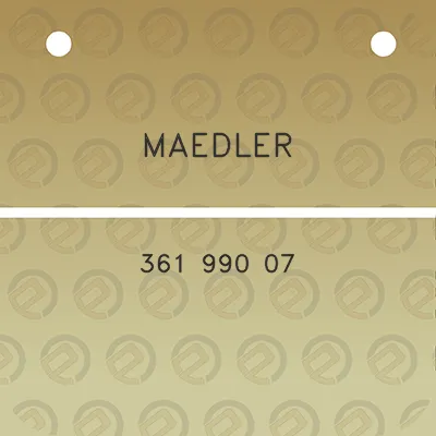 maedler-361-990-07