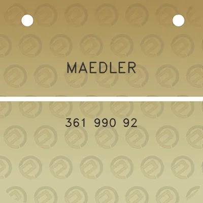 maedler-361-990-92