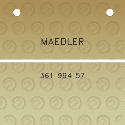 maedler-361-994-57