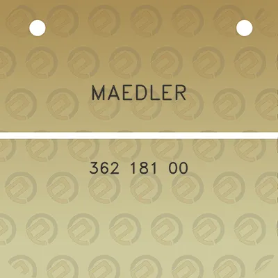 maedler-362-181-00