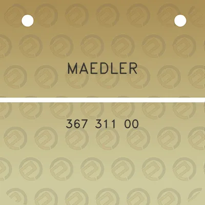 maedler-367-311-00