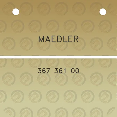 maedler-367-361-00