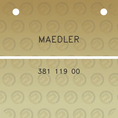 maedler-381-119-00