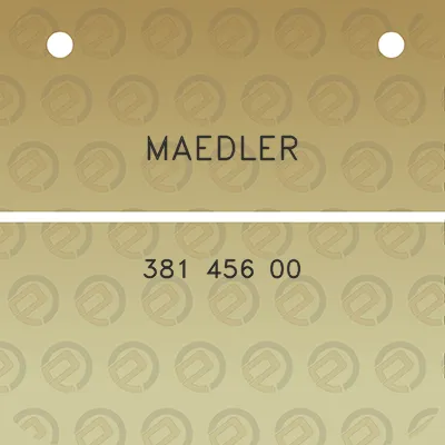 maedler-381-456-00