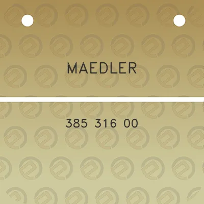 maedler-385-316-00