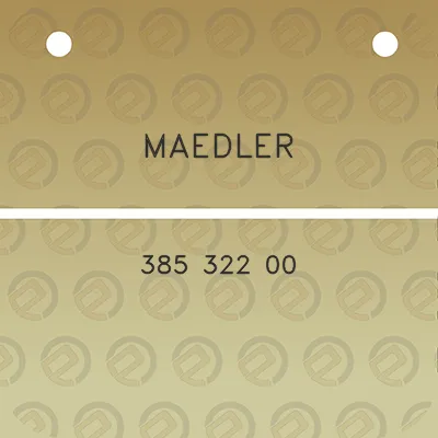 maedler-385-322-00