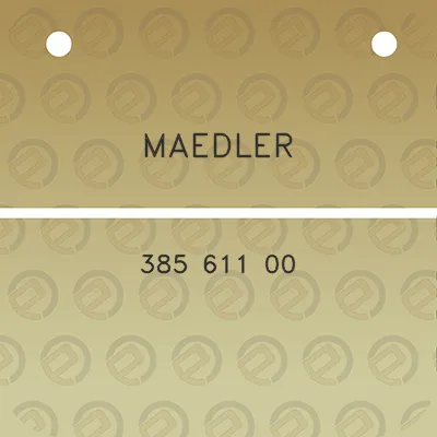 maedler-385-611-00