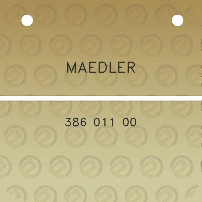 maedler-386-011-00