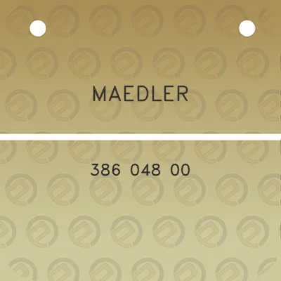 maedler-386-048-00