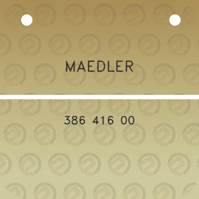 maedler-386-416-00