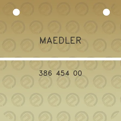 maedler-386-454-00