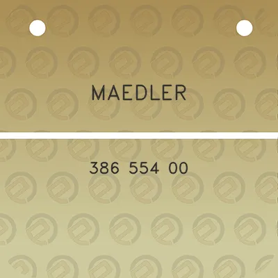 maedler-386-554-00