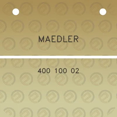 maedler-400-100-02