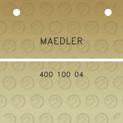 maedler-400-100-04