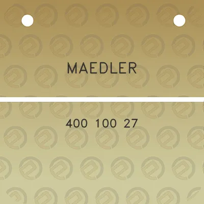 maedler-400-100-27