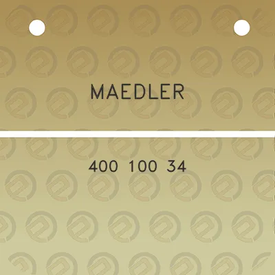 maedler-400-100-34