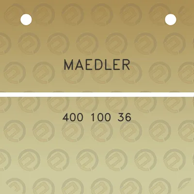 maedler-400-100-36