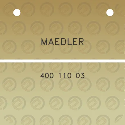 maedler-400-110-03