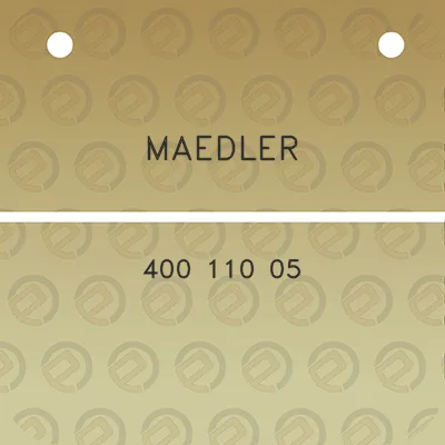 maedler-400-110-05