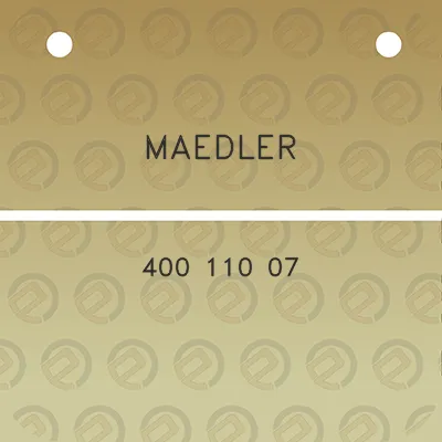 maedler-400-110-07